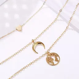 Pinapes Set of 2 Gold-Plated Multilayer Chain-picture-39