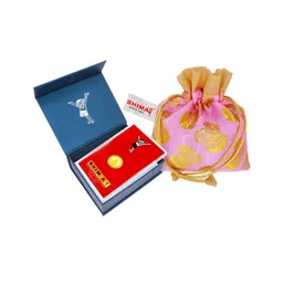 BHIMA 24K 999 Purity Lakshmi Gold Coin 1g image 2