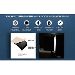 Nefertiti Home Grey 2 Pieces Eyelet Room Darkening Door Curtain-picture-24