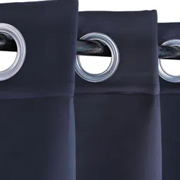 THE CONVERSION Black Out Door Curtains image 2