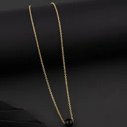 DressBerry Set Of 3 Gold-Plated Stone Studded Brass Chain image 2