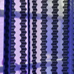 Homefab India Polyester Set of 4 Sheer Long Door Curtain image 2