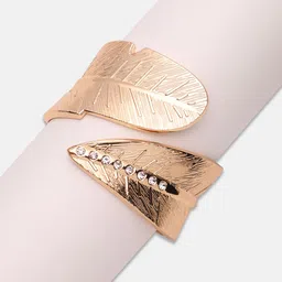SOHI Gold-Plated Cuff Bracelet image 4