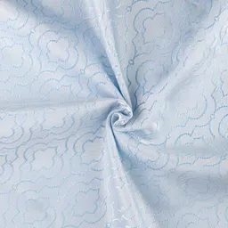 THE CONVERSION Grey Abstract Jacquard Window Curtain image 4