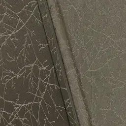 Story@home Brown Set of 2 Room Darkening Window Curtain image 3