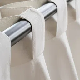 Tranquebar Home Green & White 2 Pieces Printed Room Darkening Cotton Window Curtains image 4