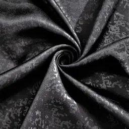 Home Sizzler Black Black Out Door Curtain image 4