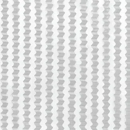 Aura White 2 Pieces Self Design Sheer Door Curtains image 4