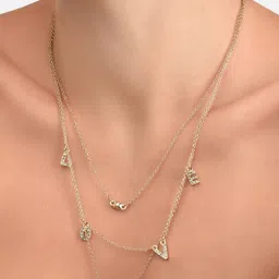 AMI Gold-Toned Gold-Plated Layered Chain image 4