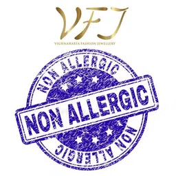 Vighnaharta Gold-Plated Pearls Stud Nosepin image 2