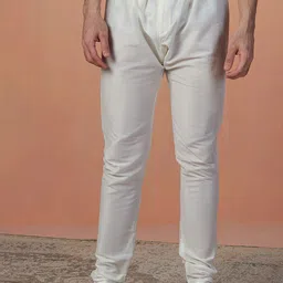 Manyavar Men Mandarin Collar Kurta with Churidar image 5