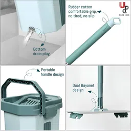 UPC Green & Blue Bath Accessories Set image 2