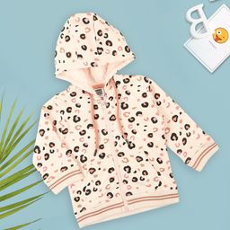 MeeMee Boys Peach-Coloured & Brown Tailored Jacket-picture-0