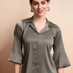 BAESD Standard Spread Collar Regular Sleeves Shirt image 2