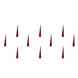 Comet Busters 10 Pcs Reusable Designer Bindis - Maroon-picture-11