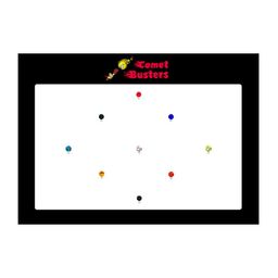 Comet Busters 9 Pcs Embellished Reusable Designer Bindis - Multicoloured-picture-15