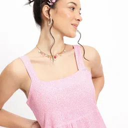 DressBerry Ruffled Romance Tiered A-Line Top image 3