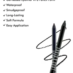 Lord & Berry Smudgeproof Eyeliner - 1.2 gm - Black Brown image 5
