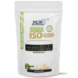 XLR8 Natur Iso Gold 25 G protein, Whey Isolate primary source Whey Protein (1 kg, Masala Milk)-picture-10