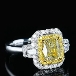 Designs & You Silver-Plated American Diamond Studded Finger Ring image 1