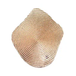 FEMMIBELLA Rose Gold-Plated Circular Eclipse Adjustable Finger Ring image 1