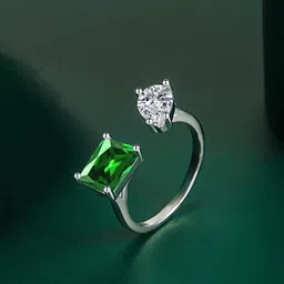 Designs & You Silver Plated Finger Ring image 1