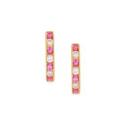BHIMA BIS Hallmark 22K 916 Gold Hoop Earrings-picture-18