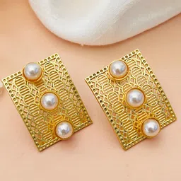 ABDESIGNS Gold-Plated Classic Drop Earrings-picture-22