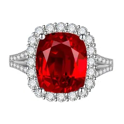 Designs & You Silver-Plated Cubic Zirconia-Studded Adjustable Finger Ring image 2