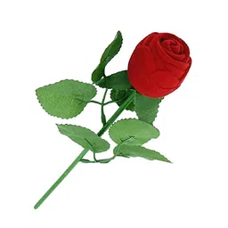 UNIVERSITY TRENDZ Set Of 2 Silver-Plated Embellished Crystal Finger Ring & Rose image 3