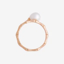 Kushal's Fashion Jewellery Rose Gold-Plated Finger Ring image 3