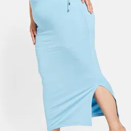 Curves By ZeroKaata Women Plus Size Seamless Saree Shapewear With Side Drawstring image 2