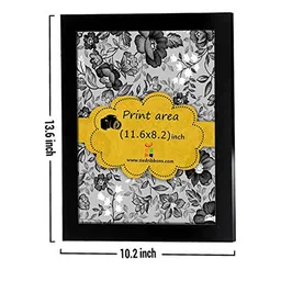 TIED RIBBONS Set Of 3 White & Black Quotes Printed Poster Framed Paintings Wall Art image 3