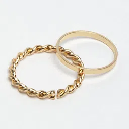 DressBerry Set Of 18 Textured Finger Rings image 5