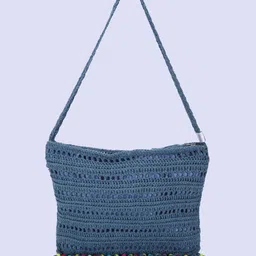 Magic Needles Textured Shopper Sling Bag image 5