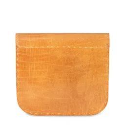 Goatter Tan Leather Structured Sling Bag image 2