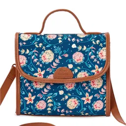 TEAL BY CHUMBAK Floral Printed Sling Bag image 3