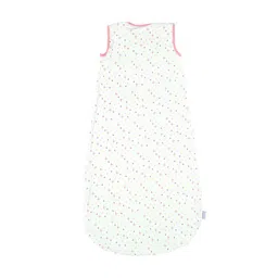 MiArcus Girls White & Pink Printed Knitted Sleeping Bag image 3