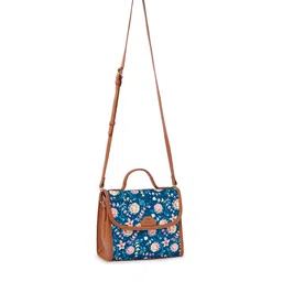 TEAL BY CHUMBAK Floral Printed Sling Bag image 4