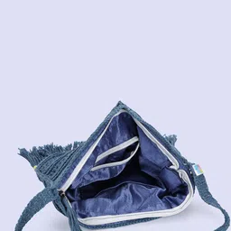 Magic Needles Textured Shopper Sling Bag image 3