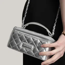 MINI WESST Women Textured Structured Sling Bag image 5