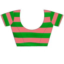 Sangria Floral Printed Satin Saree image 3