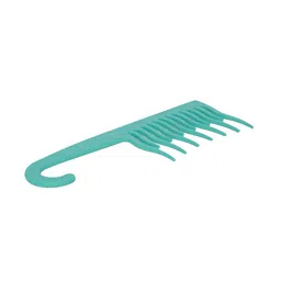 XO CURLS Green Shower Detangling Comb image 2