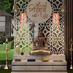 Gojeeva Brown Traditional Wooden Ceiling Lamp-picture-32