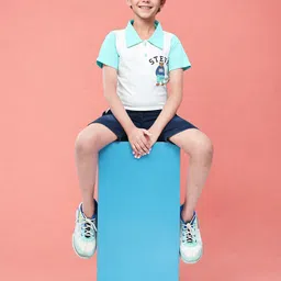 Toonyport Boys Printed Pure Cotton T-shirt with Shorts-picture-23