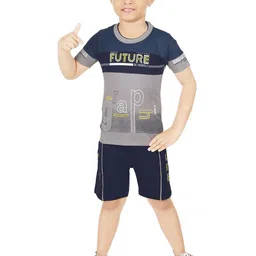 BAESD Boys Printed T-shirt with Shorts-picture-28
