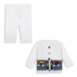 WINDROP SOLUTIONS Kids Round Neck Long Sleeves Pure Wool T-shirt with Pyjamas-picture-45