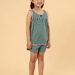 Biglilpeople Girls Striped Top With Shorts-picture-28