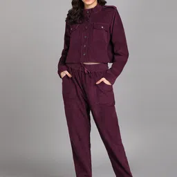 Bani Women Jacket with Trouser Co-Ord Set-picture-29