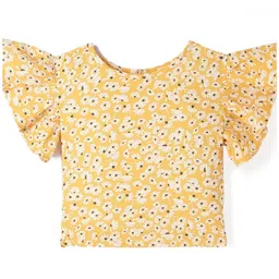 FUNKRAFTS Girls Printed Pure Cotton Top With Shorts image 5